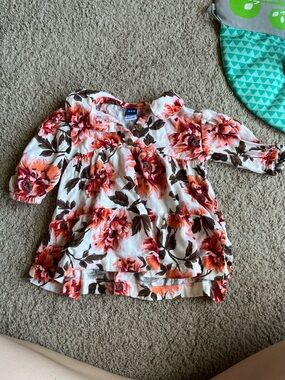 Old navy floral dress 0-3 month